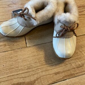 Faux Fur Lined Duck Boots